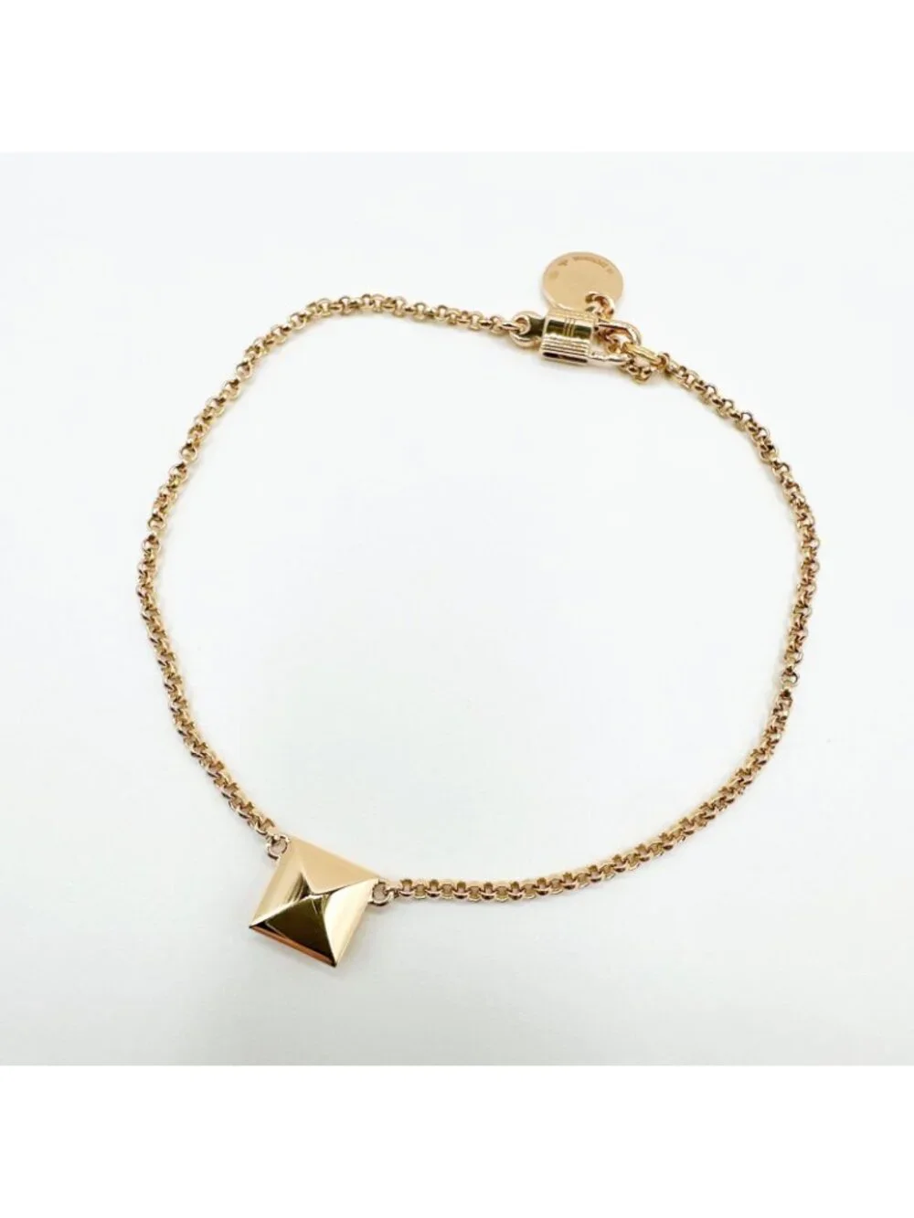 Hermes Crew Pink Gold Bracelet 16